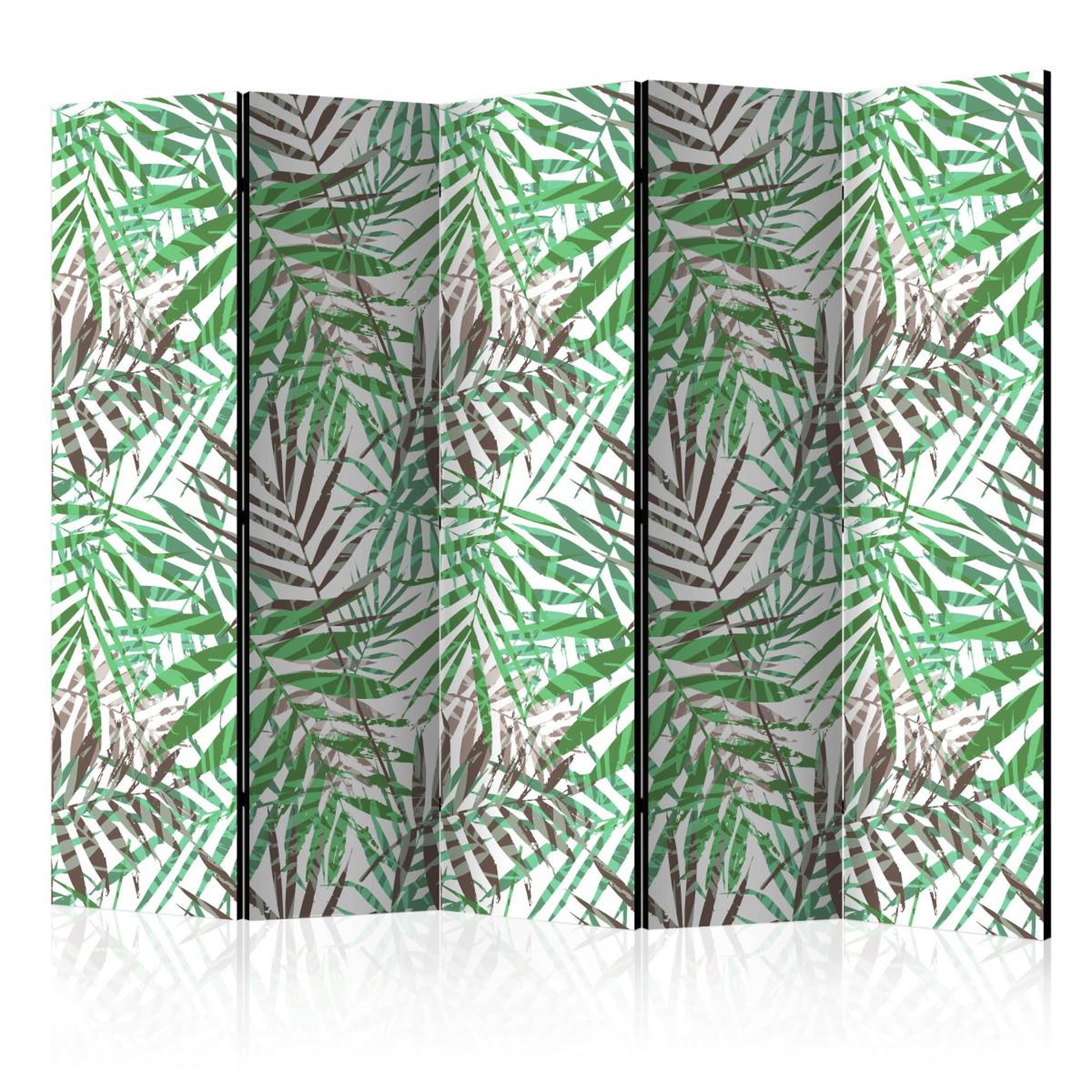 Paris Prix Paravent 5 volets  wild leaves  172x225cm