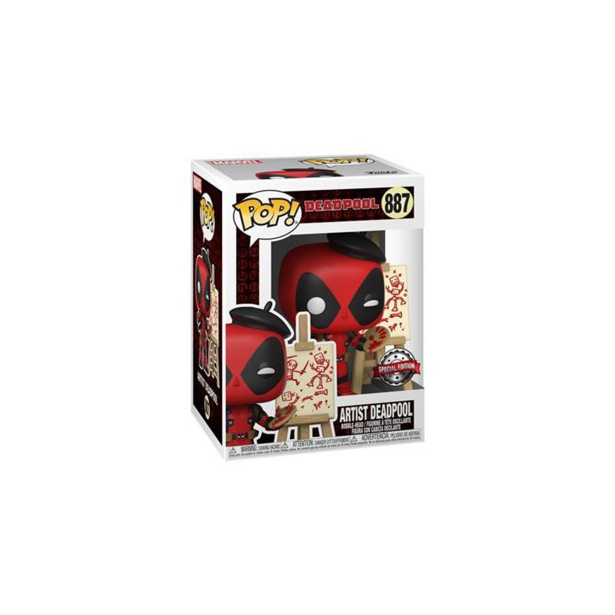 Funko Figurine Funko Pop Marvel Deadpool 30th Artist Deadpool