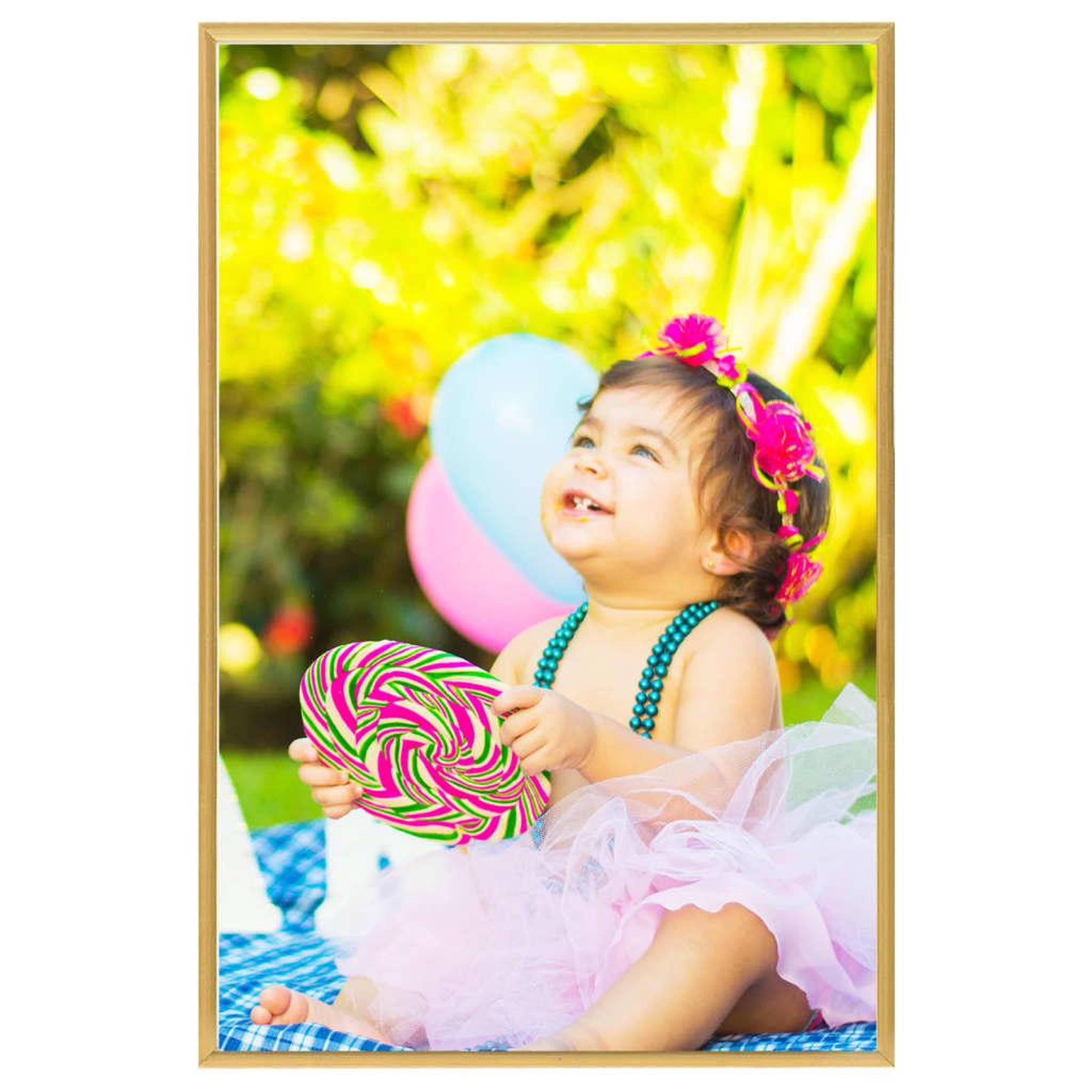 Voir la diapositive 2 : VIDAXL Collage de cadres photo 5 pcs de mur Dore 70x90 cm MDF