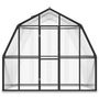 Voir la diapositive 3 : VIDAXL Serre avec cadre de base anthracite 3,3 m^2 aluminium
