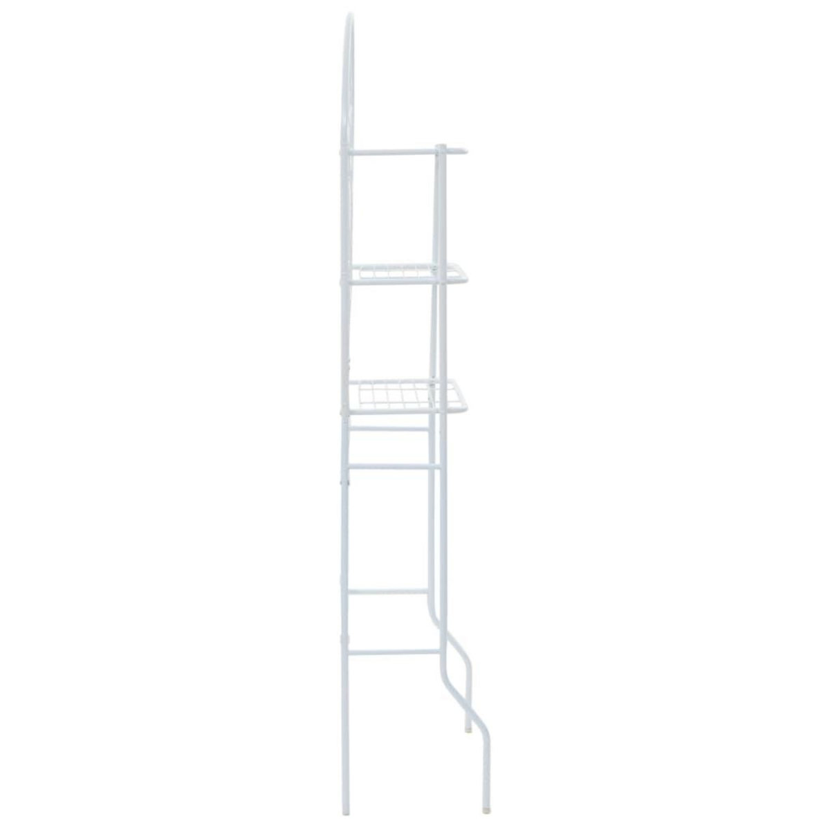 VIDAXL Etagere de toilette Blanc 60x33x174 cm