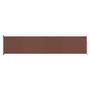 Voir la diapositive 2 : VIDAXL Auvent lateral retractable de patio 140x600 cm Marron