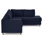 Voir la diapositive 5 : LISA DESIGN Jake - canapé déhoussable d'angle droit 5 places en tissu