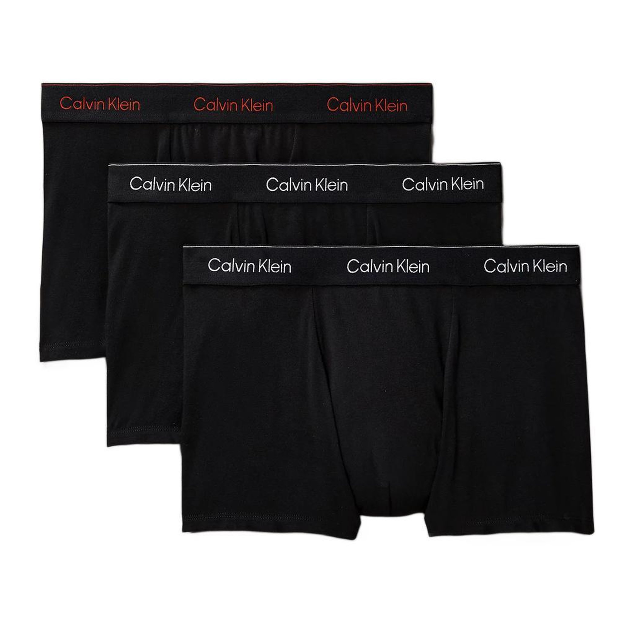 Voir la diapositive 1 : CALVIN KLEIN JEANS x3 Boxers s/  Homme Calvin Klein Relaxed Fit Trunk