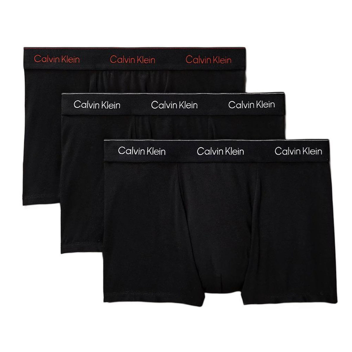 CALVIN KLEIN JEANS x3 Boxers s/  Homme Calvin Klein Relaxed Fit Trunk