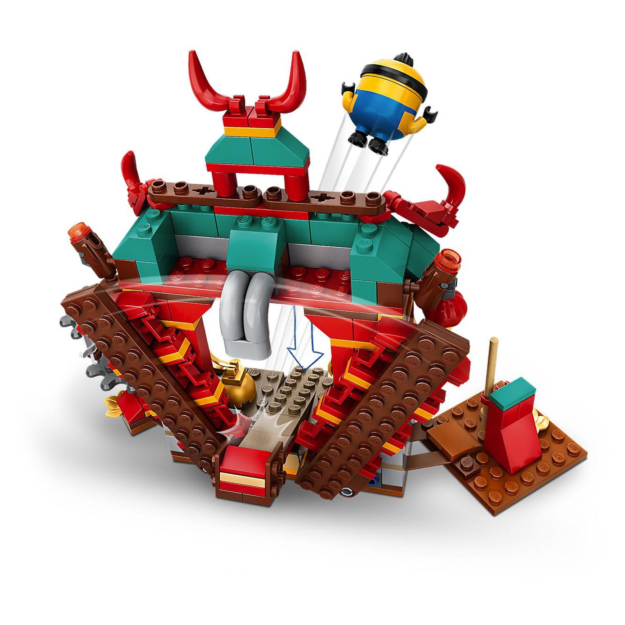 Voir la diapositive 4 : LEGO Minions 75550 - Minions Combat de kung-fu des Minions
