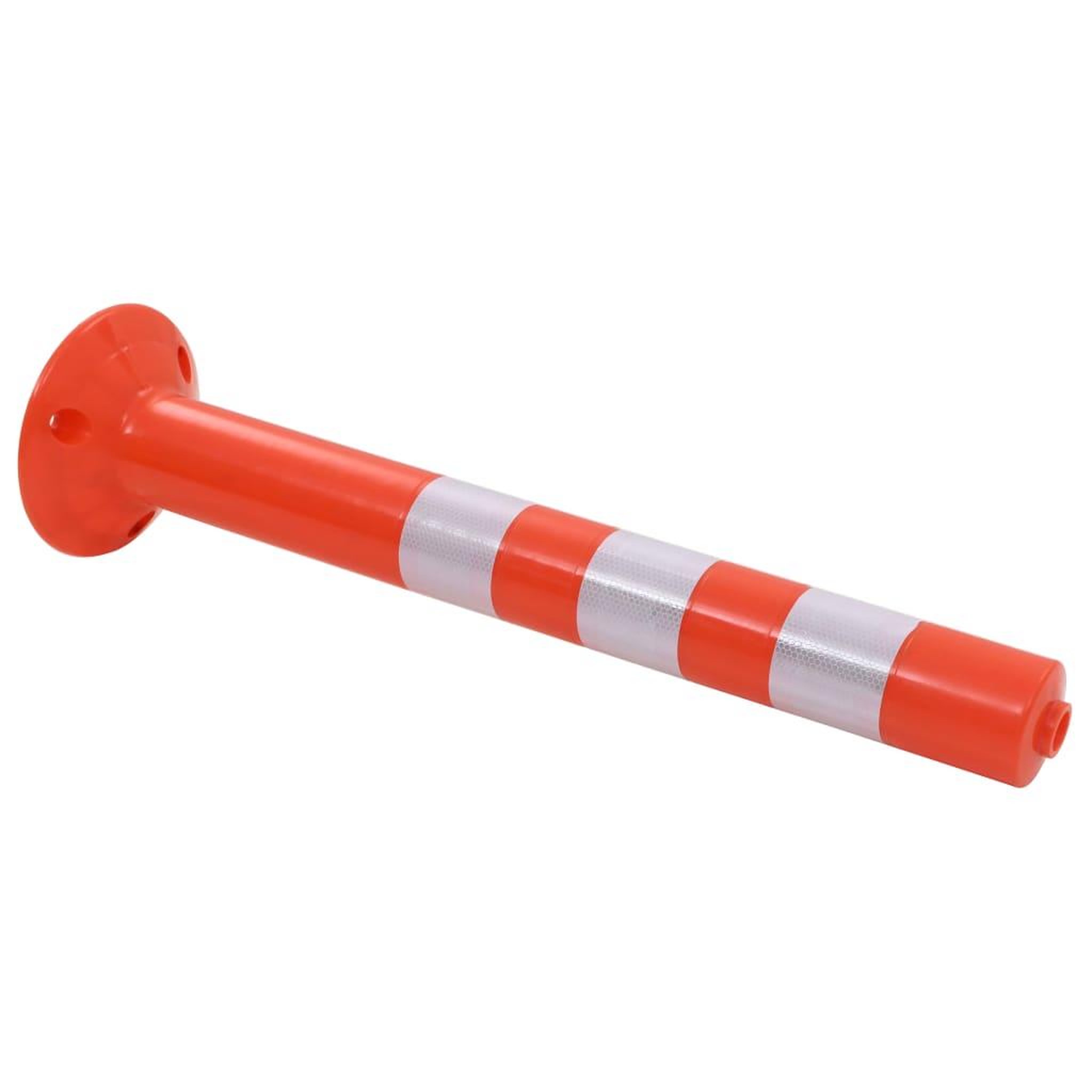 Voir la diapositive 4 : VIDAXL Borne de controle de la circulation 2 pcs Plastique 75 cm