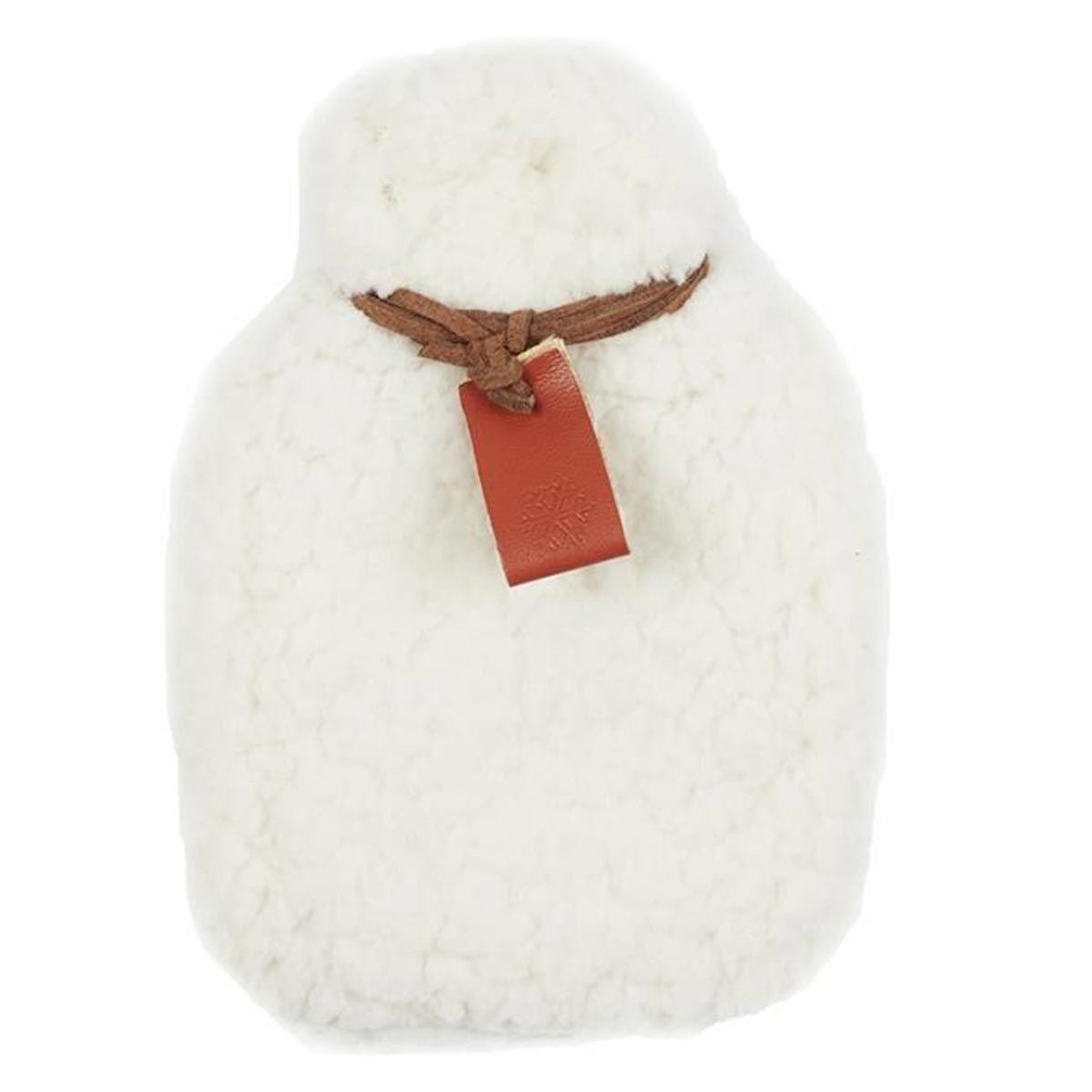 SENSLY Chaufferette réutilisable  sherpa  12cm blanc