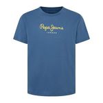 Pepe Jeans T shirt  Homme Pepe jeans Eggo  EB. Coloris disponibles : Bleu