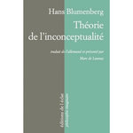 THEORIE DE L'INCONCEPTUALITE, Blumenberg Hans