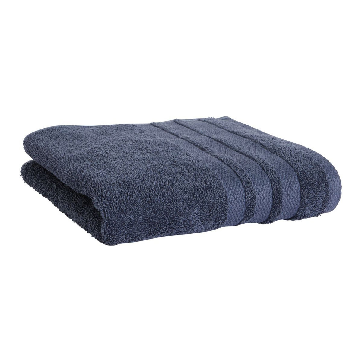 ACTUEL  Serviette invité unie en coton 500gr/m² 