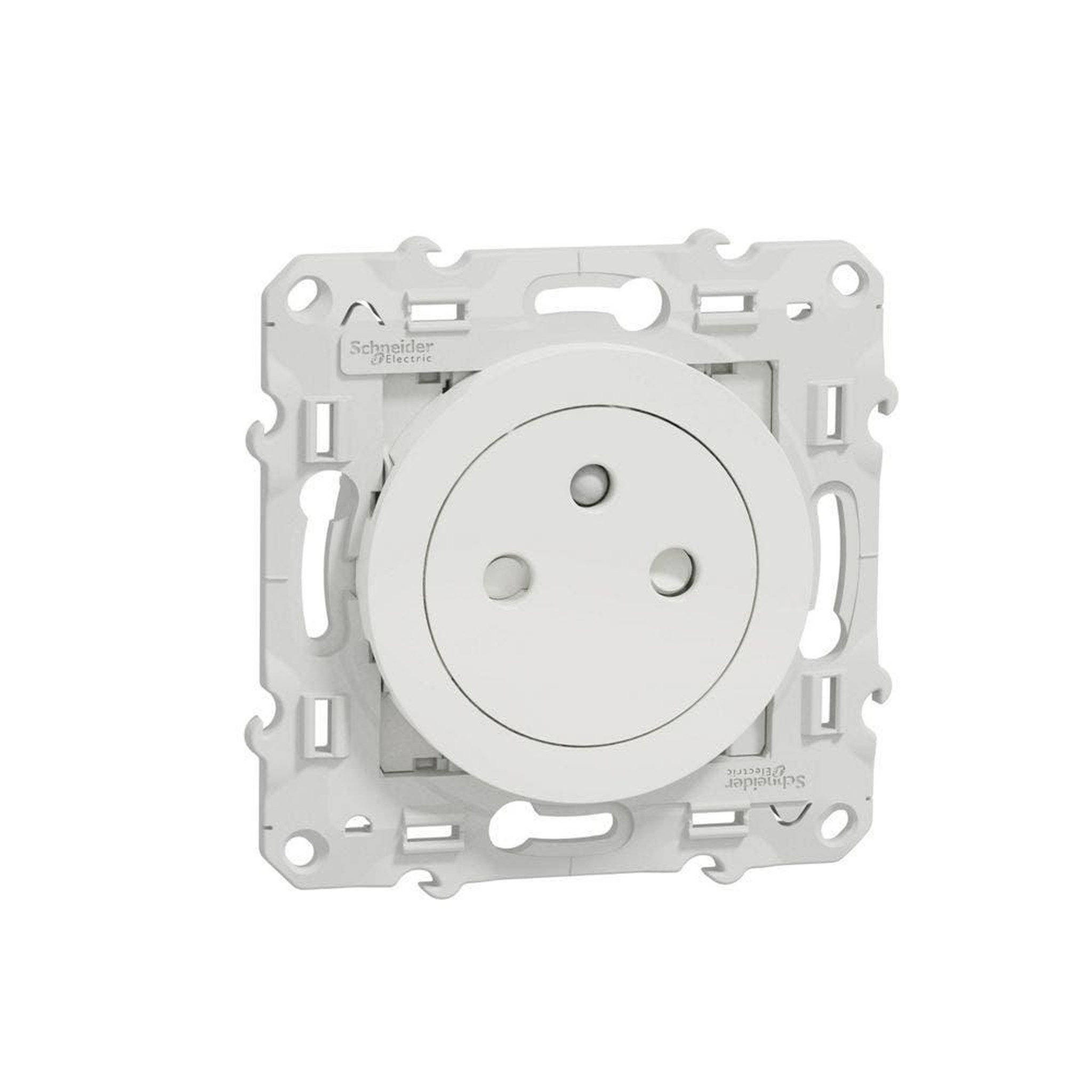 Schneider Electric Prise de courant odace blanc 2p+t