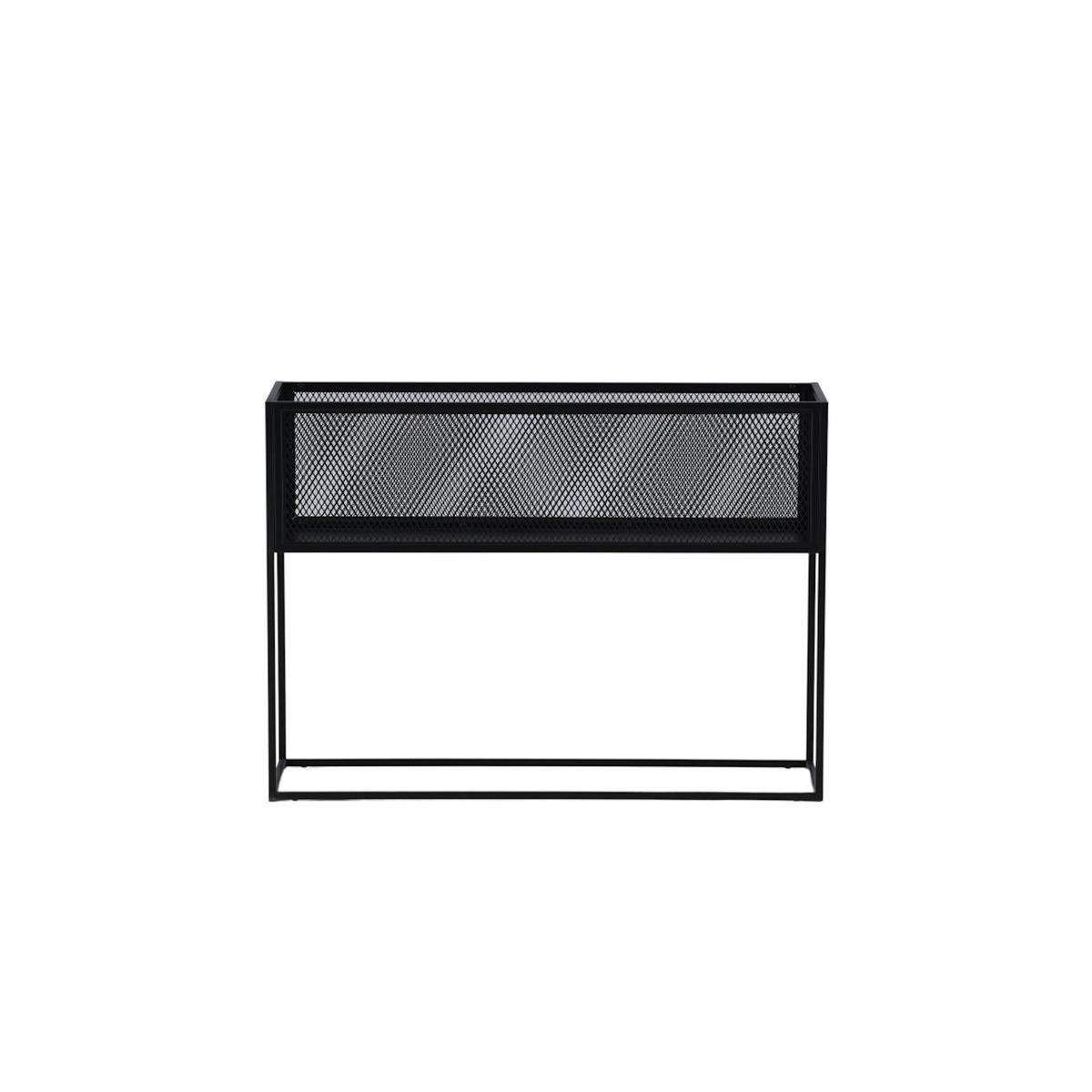 Paris Prix Console Design en Métal  Netz  110cm Noir