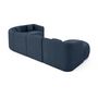 Voir la diapositive 6 : LISA DESIGN Ikare - canapé modulable d'angle gauche - 6 places - en tissu