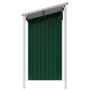 Voir la diapositive 5 : VIDAXL Abri de jardin avec toit prolonge vert 277x110,5x181 cm acier