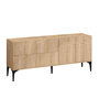 Voir la diapositive 1 : Habitat et Jardin Buffet en bois  Laika  - 180 x 40 x 80 cm - Beige