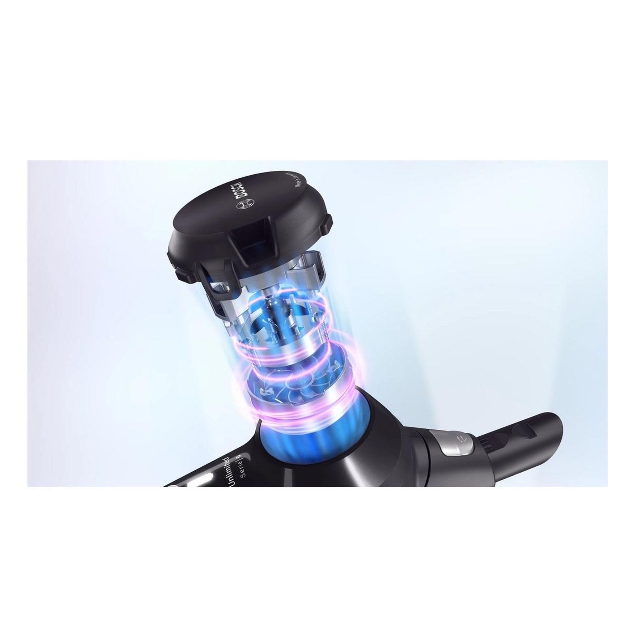 Voir la diapositive 4 : BOSCH Aspirateur balai rechargeable 18v noir - BBS611BSC