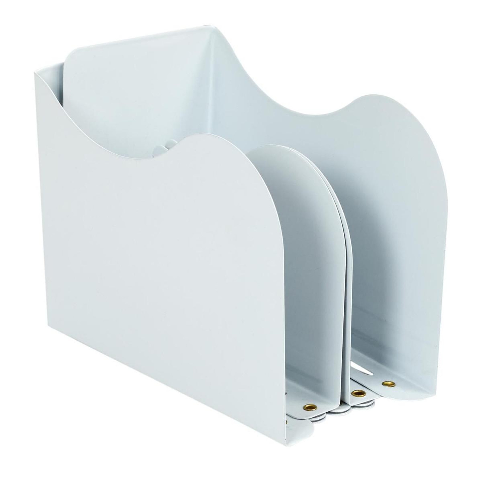 The Home Deco Factory Serre-Livre Extensible  Books  9-46cm Blanc