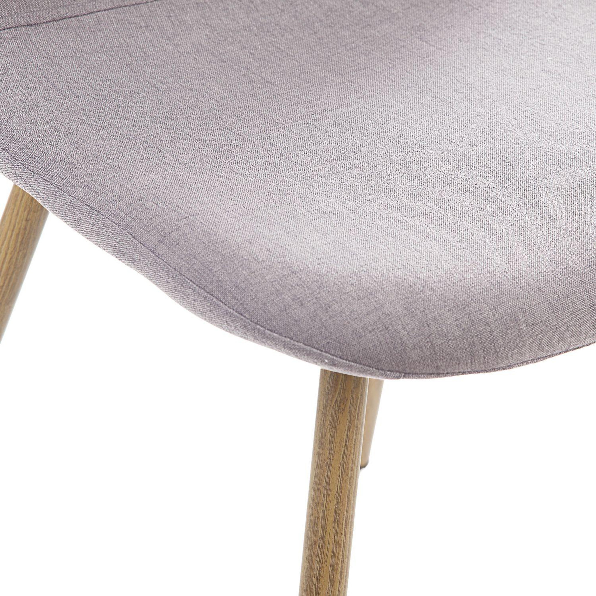 Voir la diapositive 3 : ATMOSPHERA Chaise scandinave Taho - Gris clair