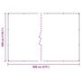 Voir la diapositive 6 : VIDAXL Couverture vegetale avec œillets 3x8 m PVC