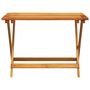 Voir la diapositive 4 : VIDAXL Table pliable de jardin 90x52,5x65 cm bois d'acacia solide