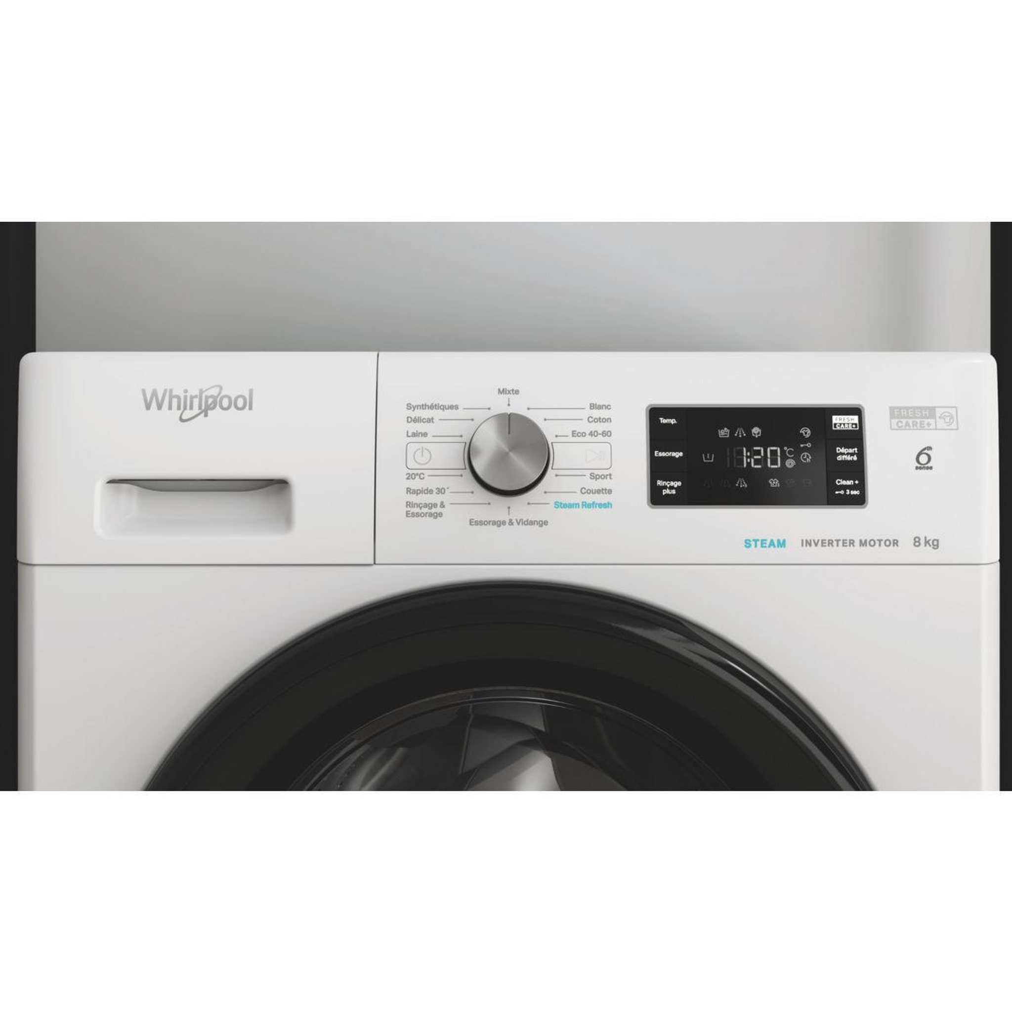 Voir la diapositive 5 : Whirlpool Lave linge hublot FFB8258BVFR