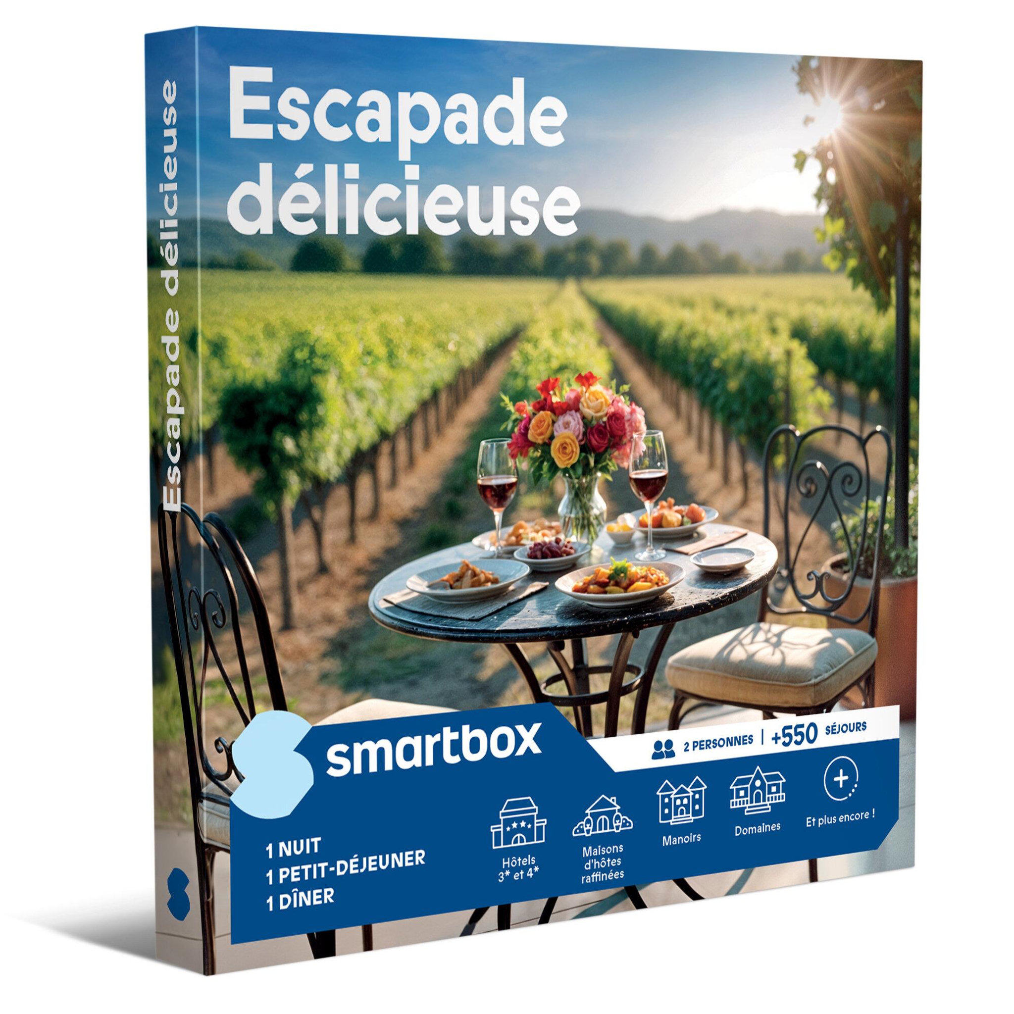 Smartbox Escapade délicieuse - coffret cadeau séjour