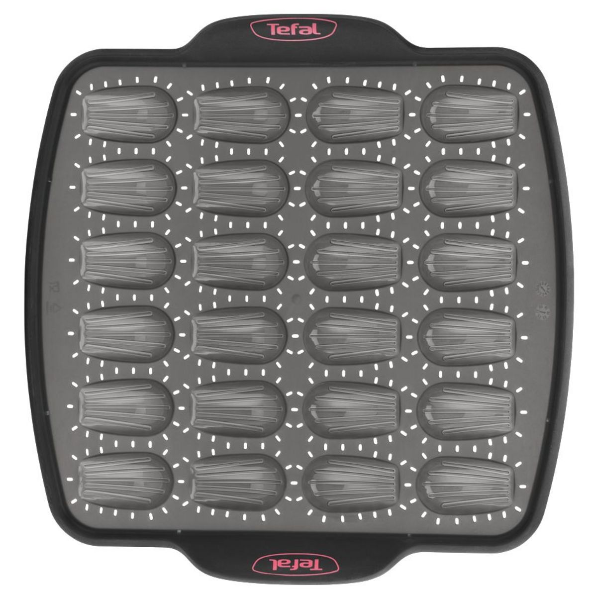 TEFAL Moule 24 mini madeleines CRISPYBAKE silicone