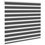 Voir la diapositive 3 : VIDAXL Store zebre noir 165x150 cm largeur du tissu 160,9 cm polyester