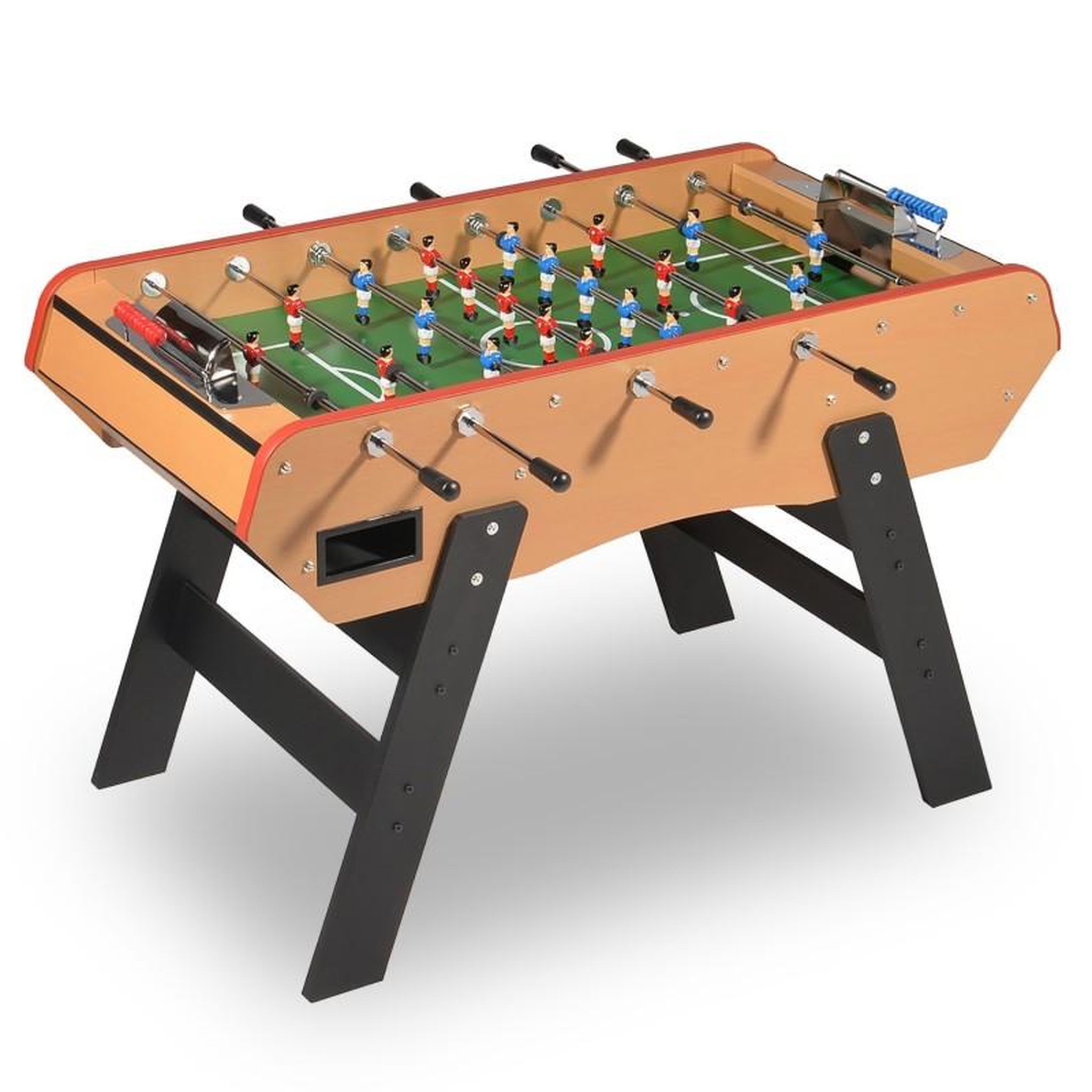 Voir la diapositive 1 : PLAY4FUN Baby-foot de Bar Deluxe et Balles Version Stadium