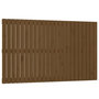 Voir la diapositive 2 : VIDAXL Tete de lit murale Marron miel 147x3x90 cm Bois massif de pin
