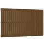 Voir la diapositive 2 : VIDAXL Tete de lit murale Marron miel 147x3x90 cm Bois massif de pin