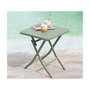 Voir la diapositive 2 : HESPERIDE Table d'appoint carrée pliante Greensboro Olive - 40 x 40 cm - Hespéride