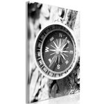 Paris Prix Tableau Imprimé  Black & White Compass. Coloris disponibles : Multicolore