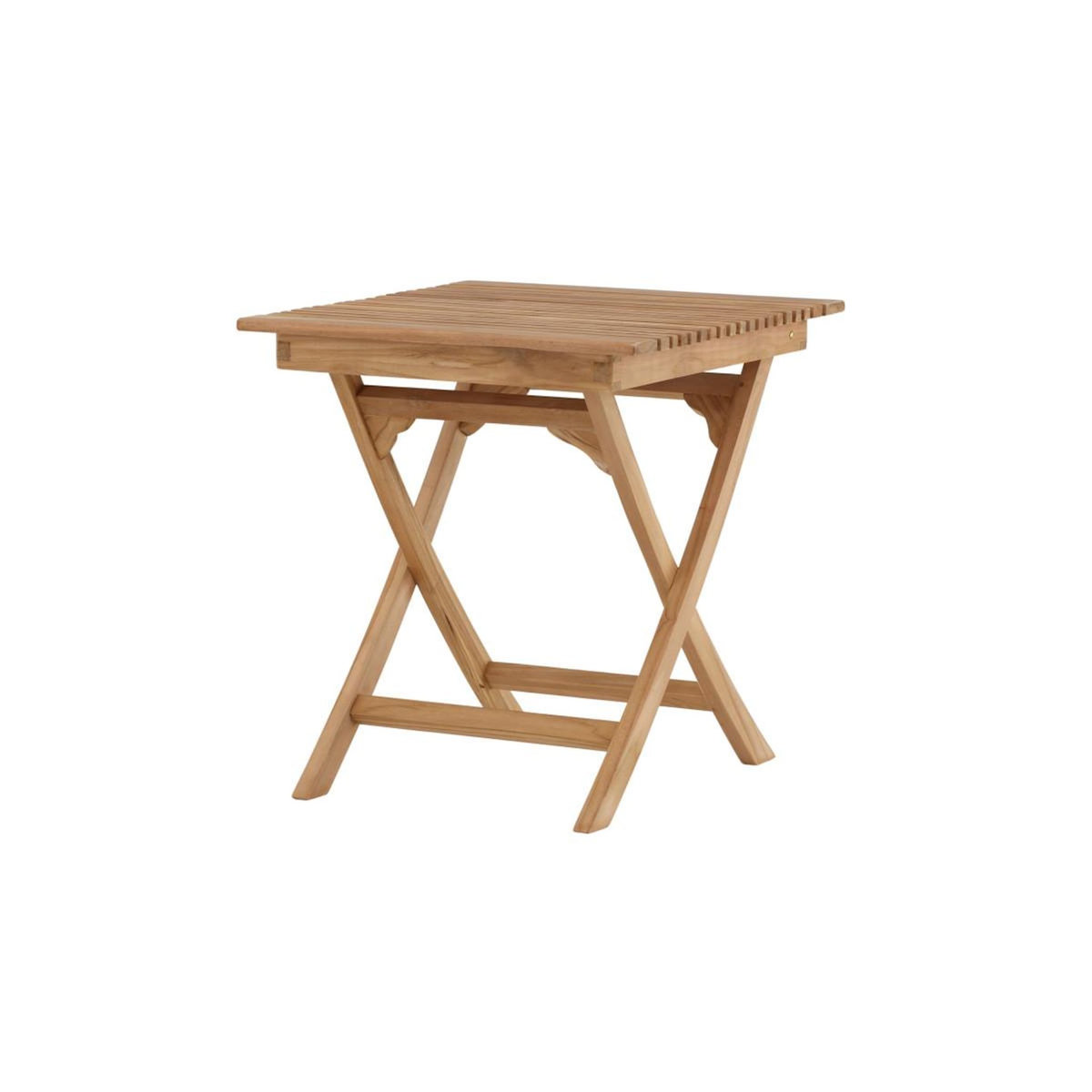 Paris Prix Table de Jardin en Teck  Ghana  75cm Naturel