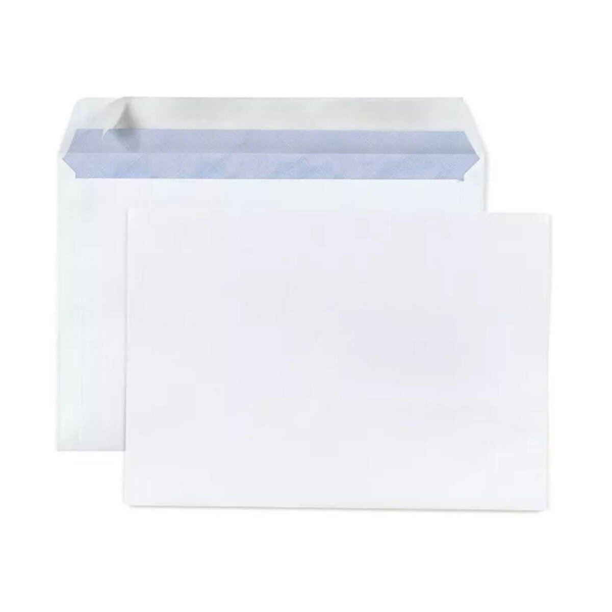 RAJA 200 enveloppes blanches en papier - 16,2 x 22,9 cm pas cher
