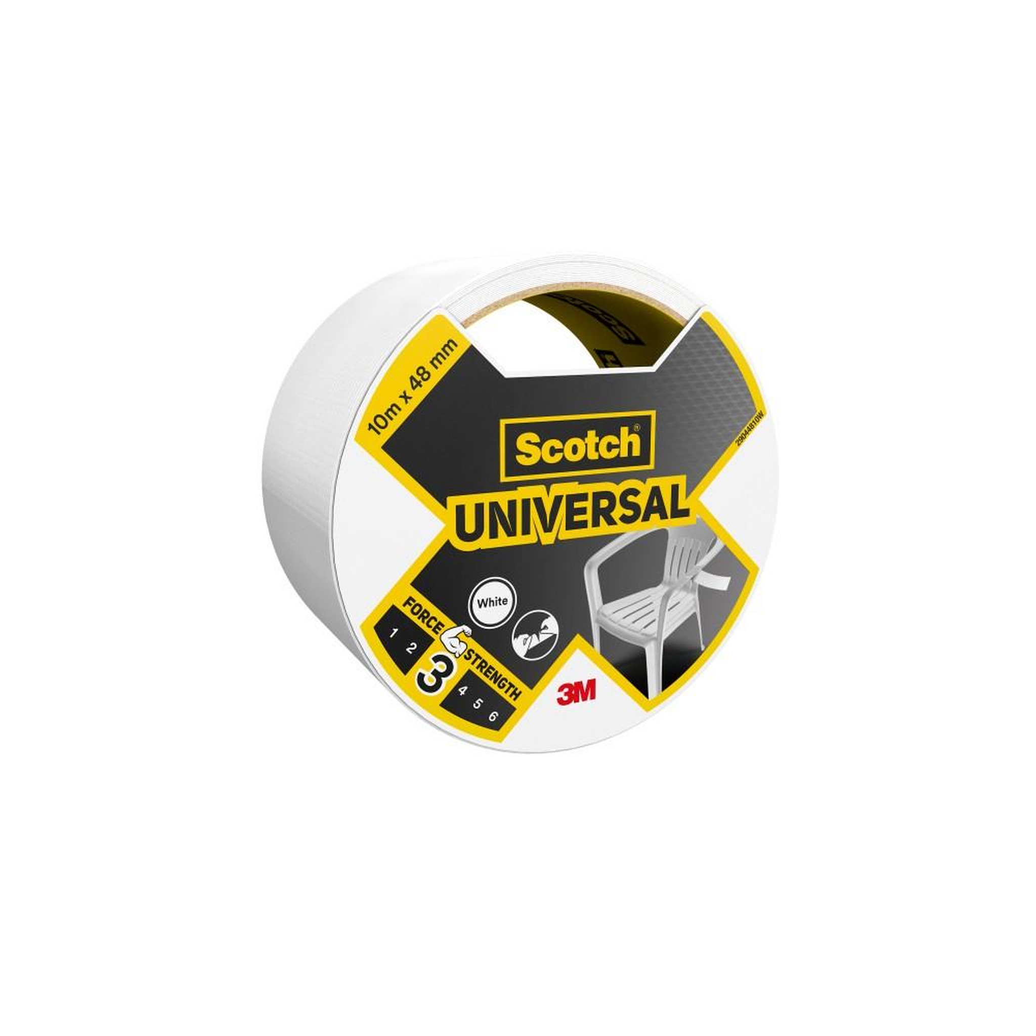 CENTRALE BRICO Adhésif de réparation SCOTCH Universal, une face L.10 m x l.48 mm blanc