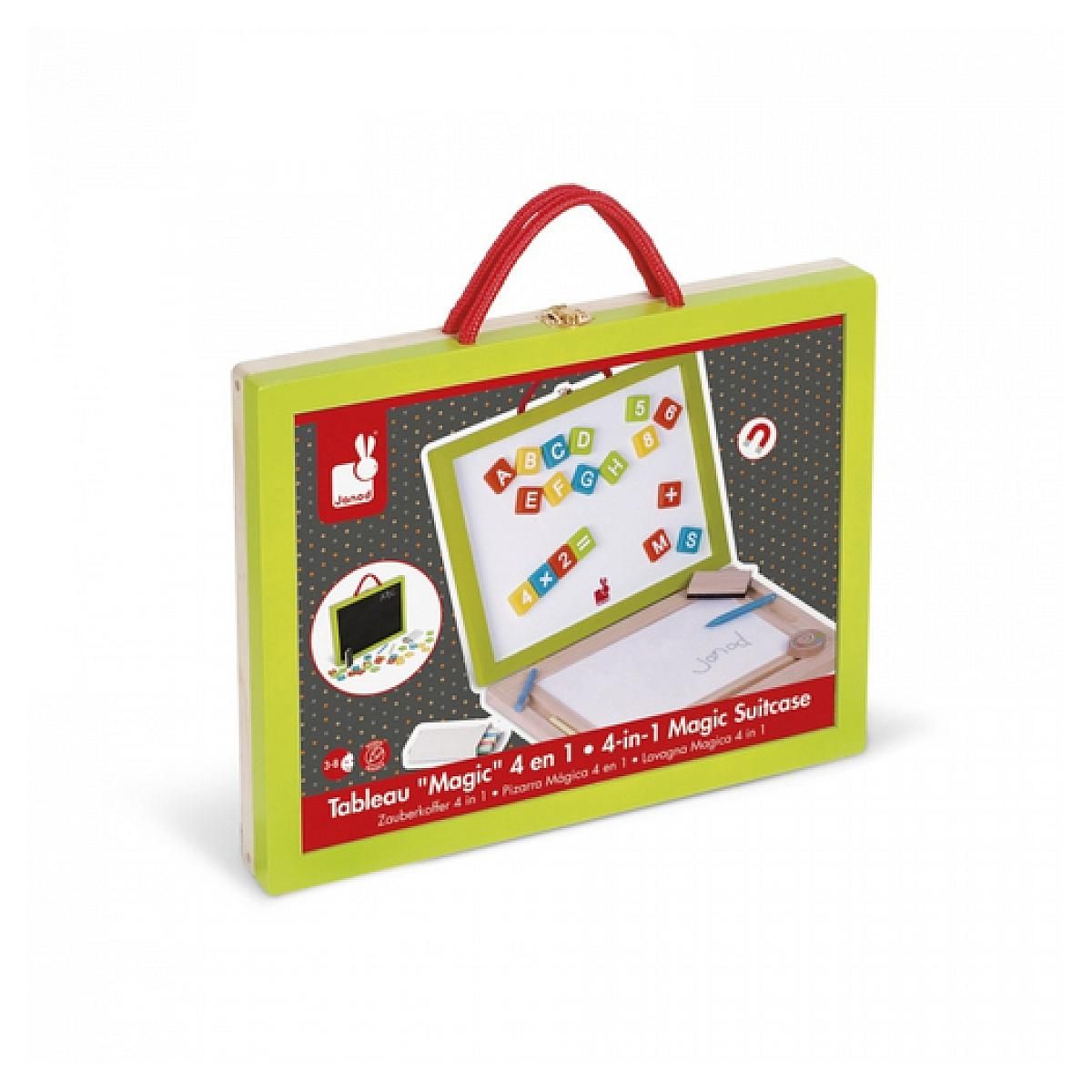 Juratoys-Janod JANOD Tableau Magic 4 en 1