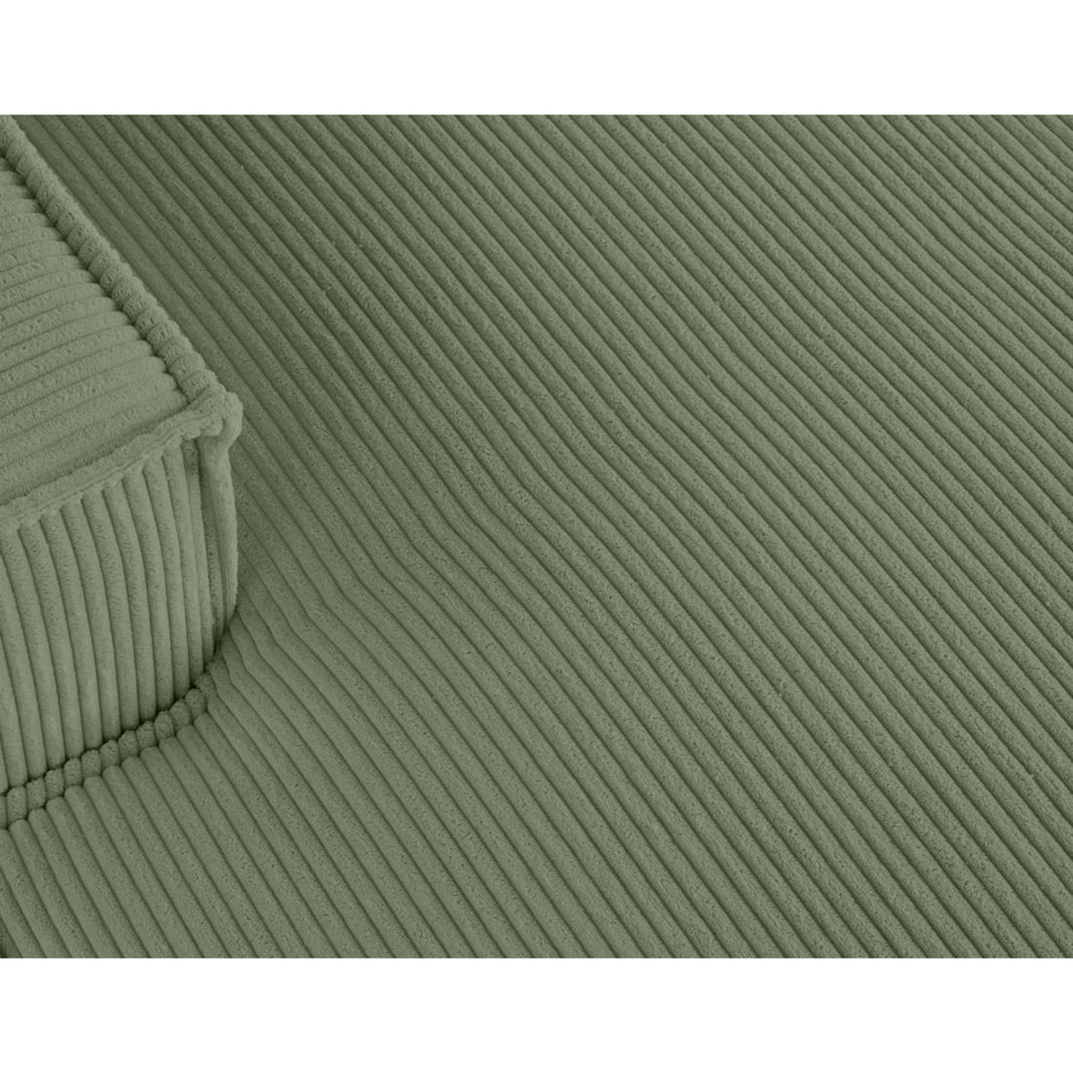 LISA DESIGN Spiaggia - canapé d'angle gauche - 4 places - en velours côtelé