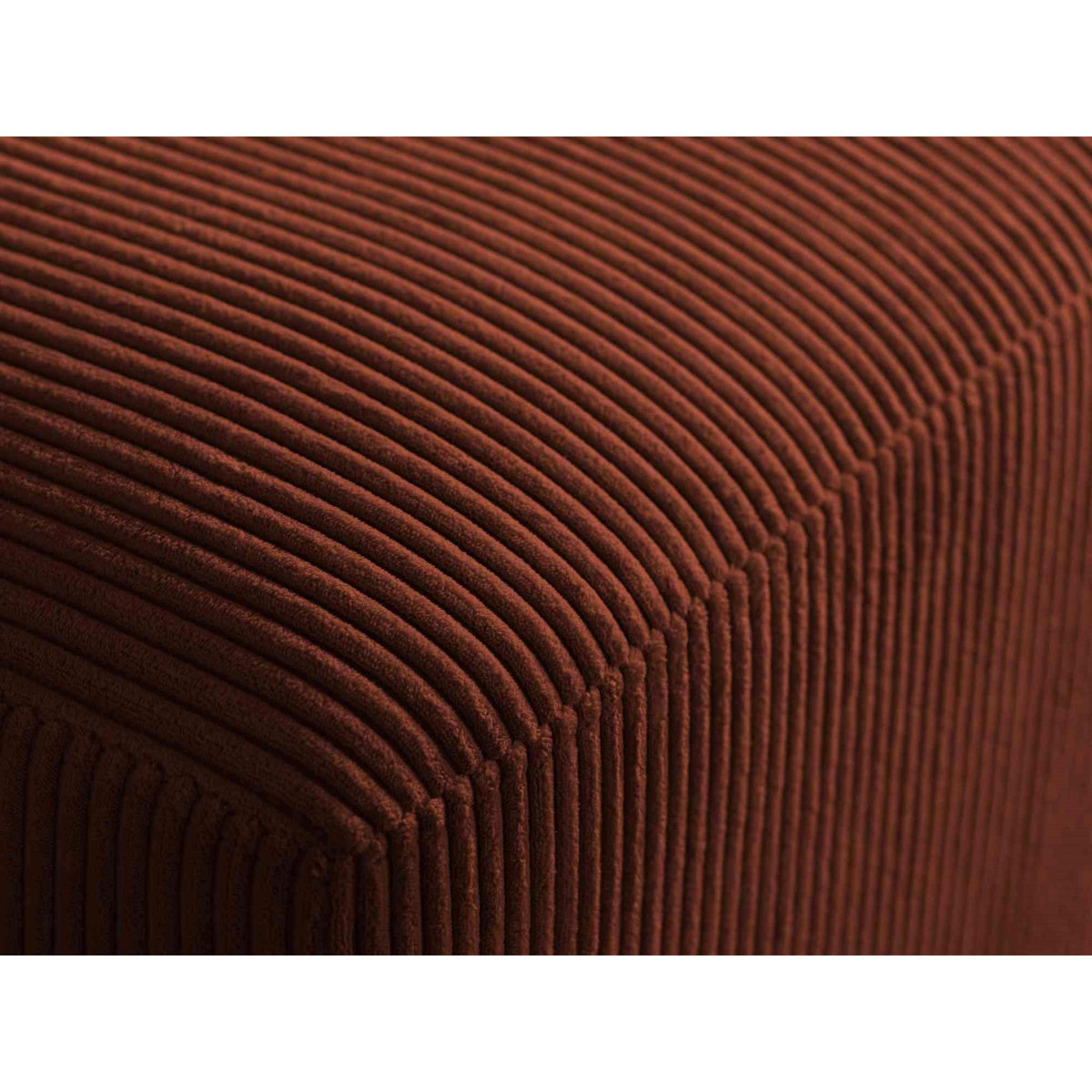 LISA DESIGN Livy - canapé d'angle convertible - avec coffre - en velours côtelé - 5 places - droit