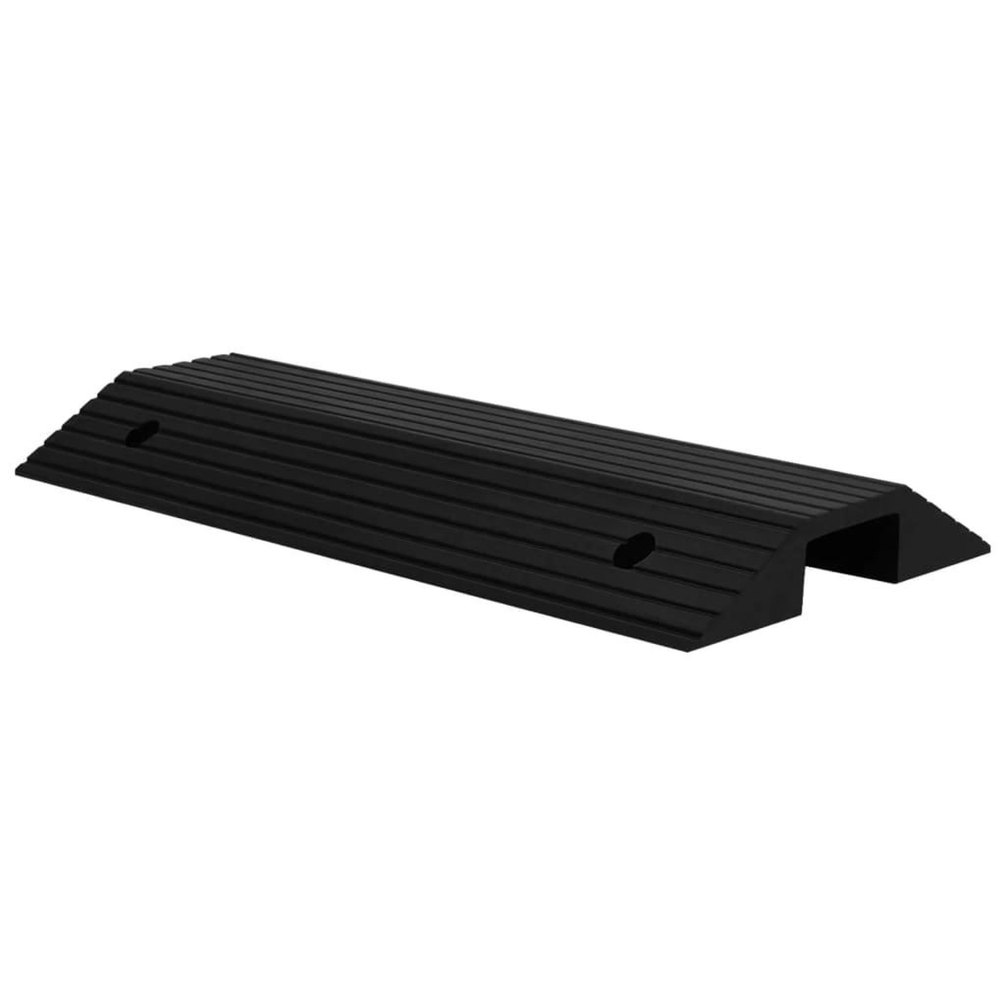 VIDAXL Rampe de seuil de pont 80x40x8 cm Caoutchouc