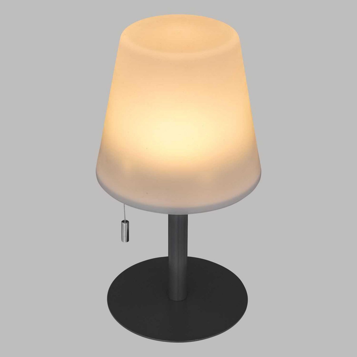 ATMOSPHERA Lampe extérieure Zach - Hauteur 30 cm - Gris foncé