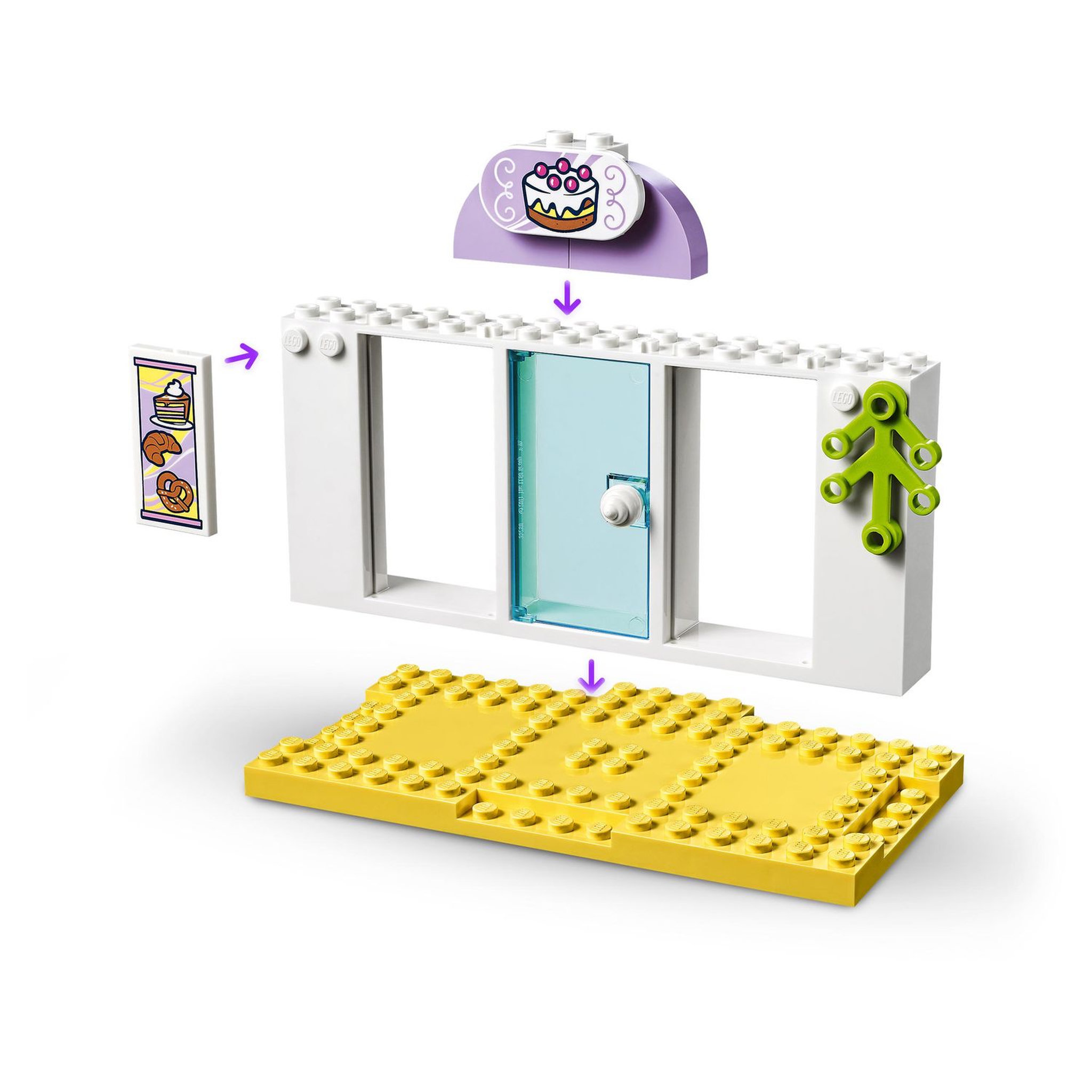 Voir la diapositive 4 : LEGO Friends 41440 La boulangerie de Heartlake City