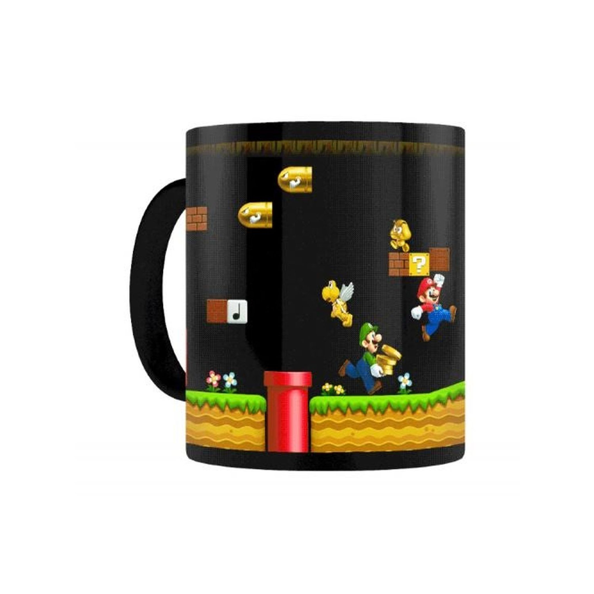 Voir la diapositive 2 : Mug Thermo réactif Gold Coin Rush Super Mario