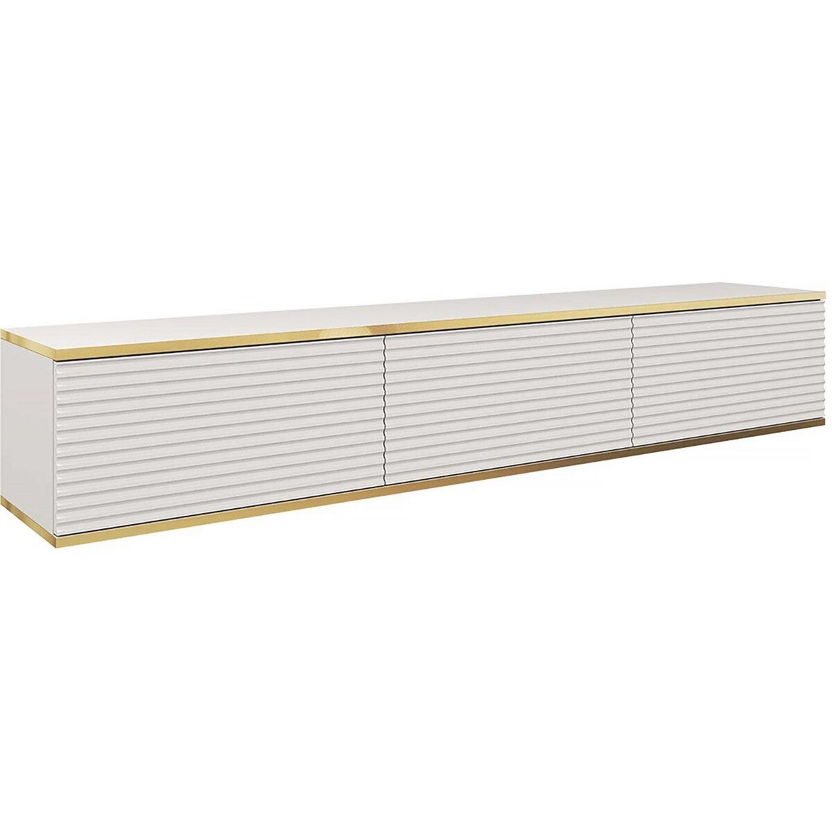 Habitat et Jardin Meuble TV suspendu 175 x 30 x 32 cm  Oni   - Blanc