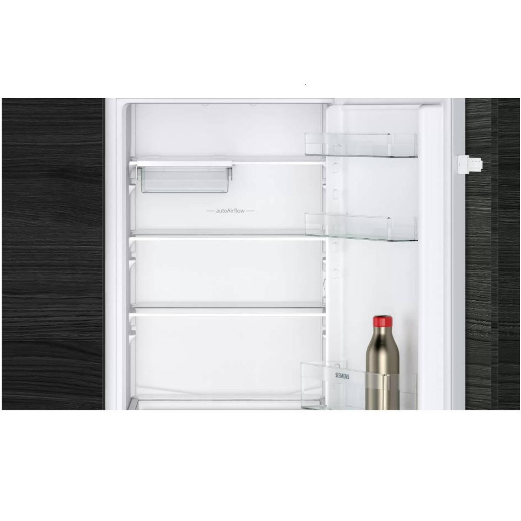 Voir la diapositive 4 : Siemens Réfrigérateur combiné intégrable à glissière 267l - ki86v5se0