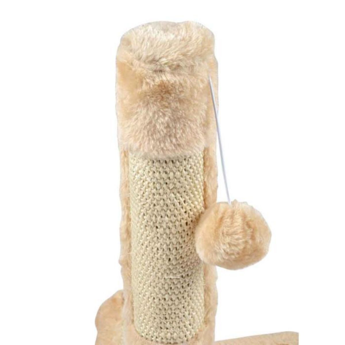 Paris Prix Arbre à Chat avec Socle  Étoile  33cm Écru