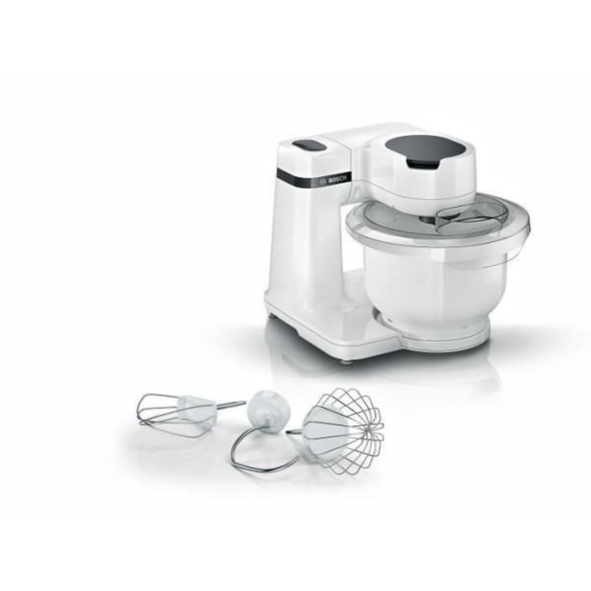 BOSCH Robot  pâtissier BOSCH Serie 2 MUMS2AW00 - 700 W - 4 vitesses - 3,8 L - Blanc