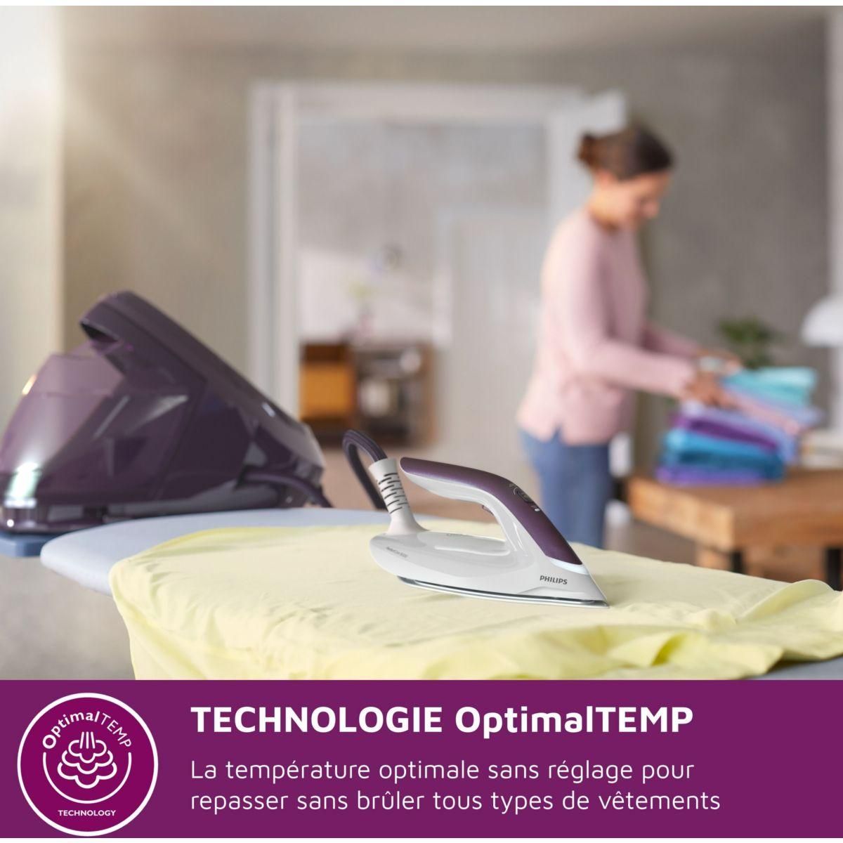 Philips Centrale vapeur PSG8050/30 violet 1,8L