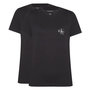 Voir la diapositive 1 : CALVIN KLEIN JEANS Lot de 2 T Shirt  Femme Calvin Klein Jeans Mono logo